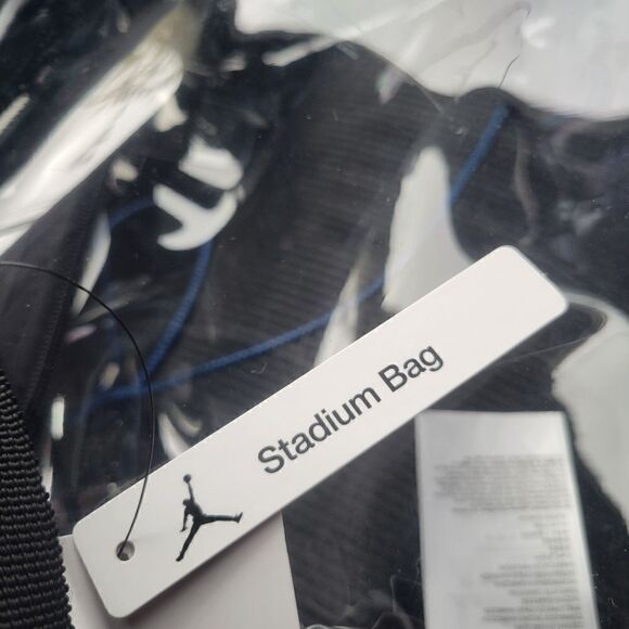 Nike Jordan Stadium Clear Tote Bag -14L- Fanny Hip Purse See Through 9a0847-023 - Picture 8 of 8